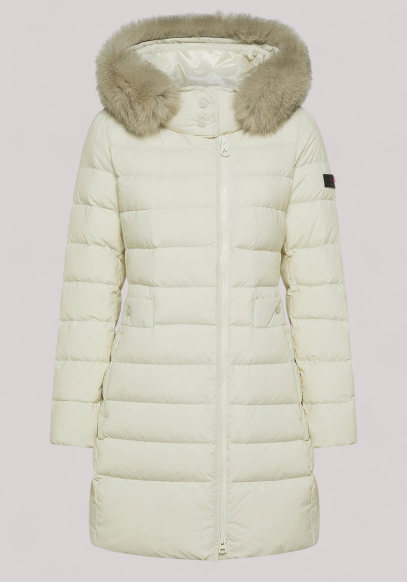 GIACCONE DONNA CON PELLICCIA TORTORA