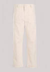 JEANS DONNA IN PURO COTONE WHITE CREAM