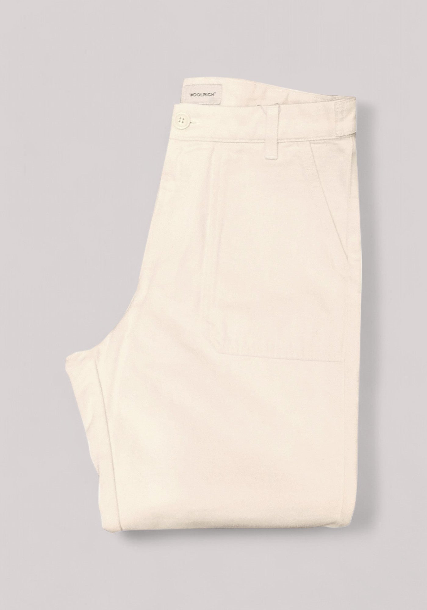 JEANS DONNA IN PURO COTONE WHITE CREAM