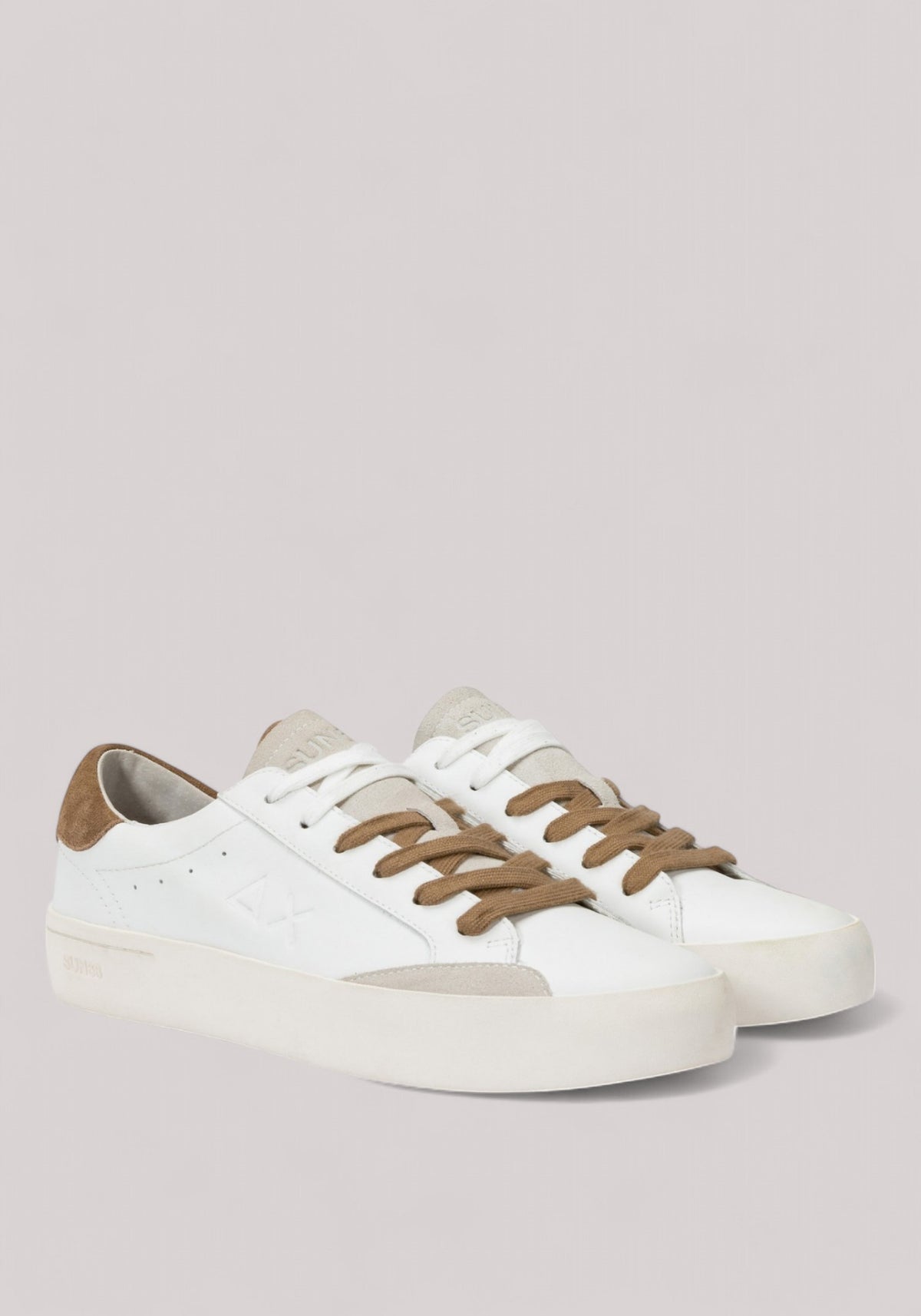 SCARPE UOMO BEIGE - STREET LEATHER