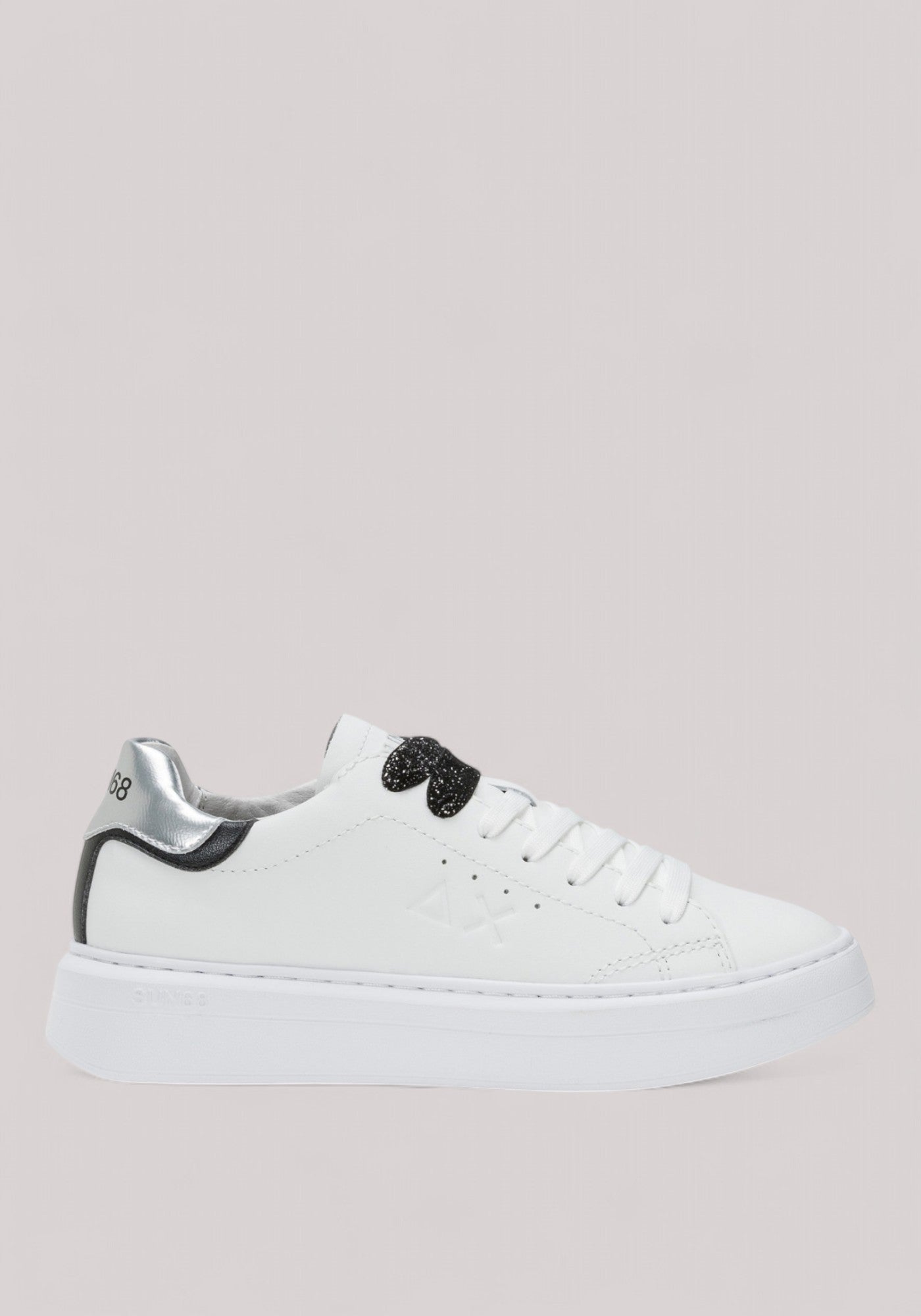 SCARPE DONNA BIANCO ARGENTO - GRACE LEATHER