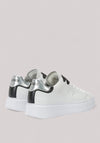 SCARPE DONNA BIANCO ARGENTO - GRACE LEATHER