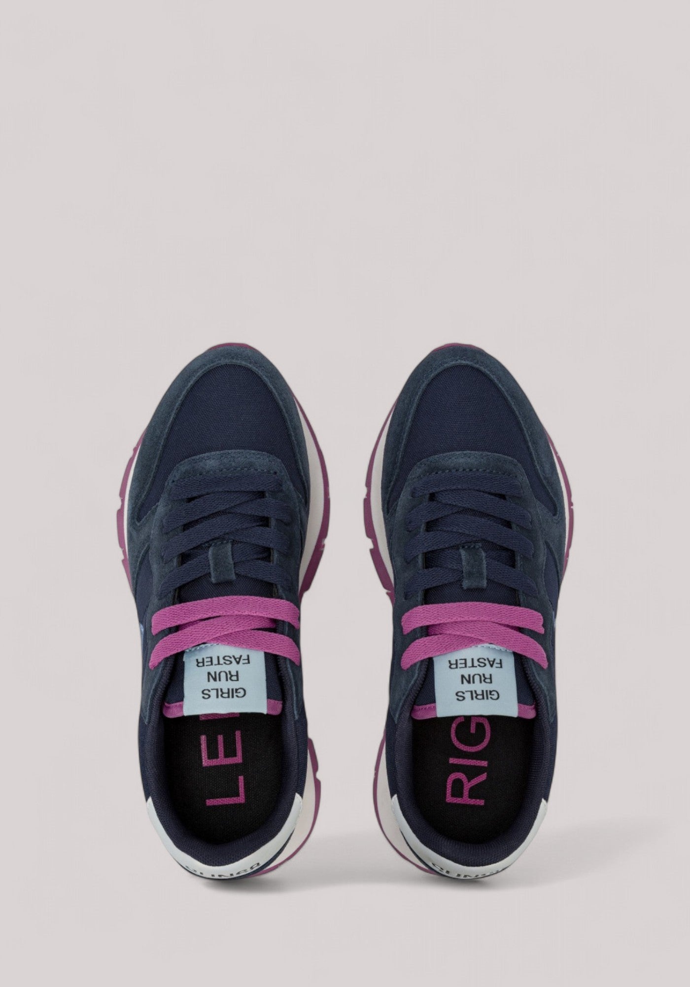 SCARPE DONNA ALLY SOLID NAVY BLUE - Linassi