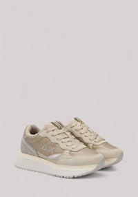 SCARPE DONNA BIG ALLY TEDDY FUR BIANCO PANNA