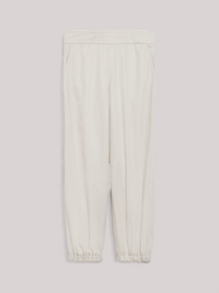 PANTALONE DONNA IN COTONE ROCCIA - Linassi