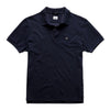 POLO MAN BLACK COTTON PIQUET - MPL052A 1672G - Linassi