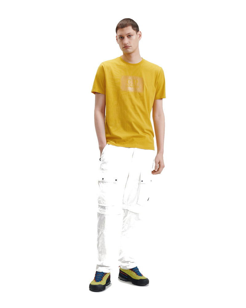 T-SHIRT MEN'S STRETCH COTTON YELLOW - 12CMTS042A005100W239 239 - Linassi