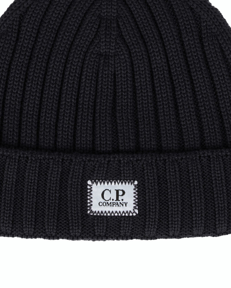 BERRETTO UOMO BEANIE EXTRA FINE MERINO TOTAL ECLIPSE - 13CMAC120A005509A 888 - Linassi