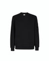 FELPA UOMO GIROCOLLO IN COTONE BLACK - 13CMSS022A-005086W 999 - Linassi