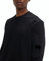 FELPA UOMO GIROCOLLO IN COTONE BLACK - 13CMSS022A-005086W 999 - Linassi