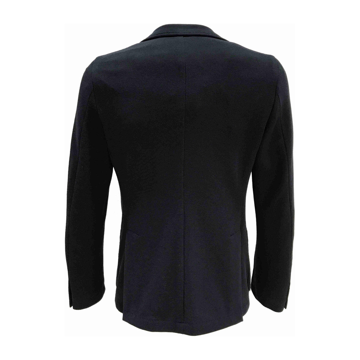 MAN BLUE COTTON BLEND SLIM FIT JACKET - 2532G2038MX 183634 - Linassi