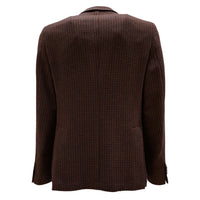 MAN SLIMFIT HOUNDSTOOTH JACKET RED - 3132G2028 213651 28 - Linassi