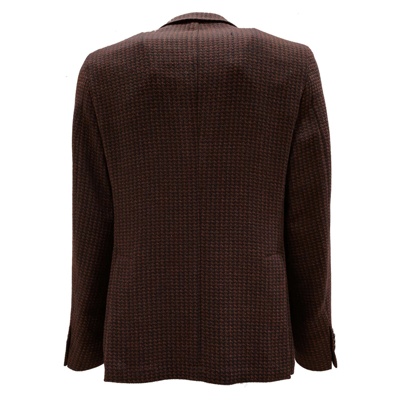 MAN SLIMFIT HOUNDSTOOTH JACKET RED - 3132G2028 213651 28 - Linassi