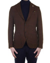 MAN SLIMFIT HOUNDSTOOTH JACKET RED - 3132G2028 213651 28 - Linassi