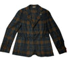 MAN'S SLIMFIT TARTAN JACKET BLUE - 3132G2728M1 203704 88 - Linassi