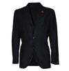 MAN SUPERSOFT JACKET IN PURE NEW WOOL - BLUE 360AV-96 - Linassi