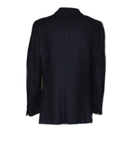 MAN SUPERSOFT JACKET IN PURE NEW WOOL - BLUE 360AV-96 - Linassi