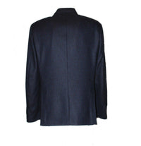 MAN REGULAR FIT WOOL AND CASHMERE JACKET - BLUE AN45001AE - Linassi