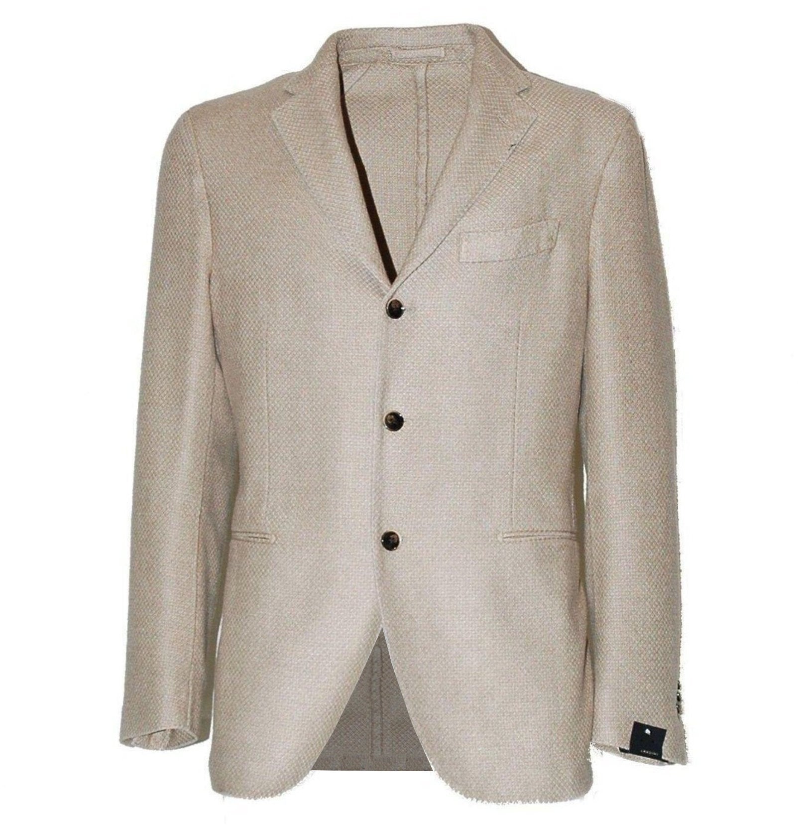 GIACCA UOMO PULL JACKET IN PURA LANA VERGINE - CAMMELLO  321AV-93 - Linassi