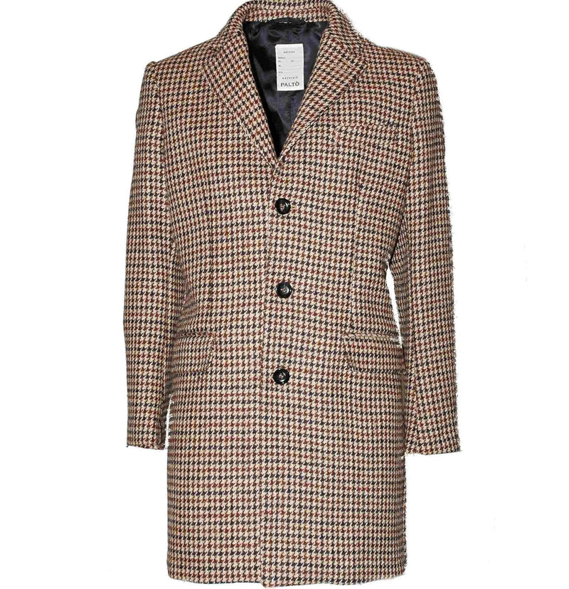 MAN REGULAR FIT COAT PURE VIRGIN WOOL - BEIGE  BIAGIO - Linassi