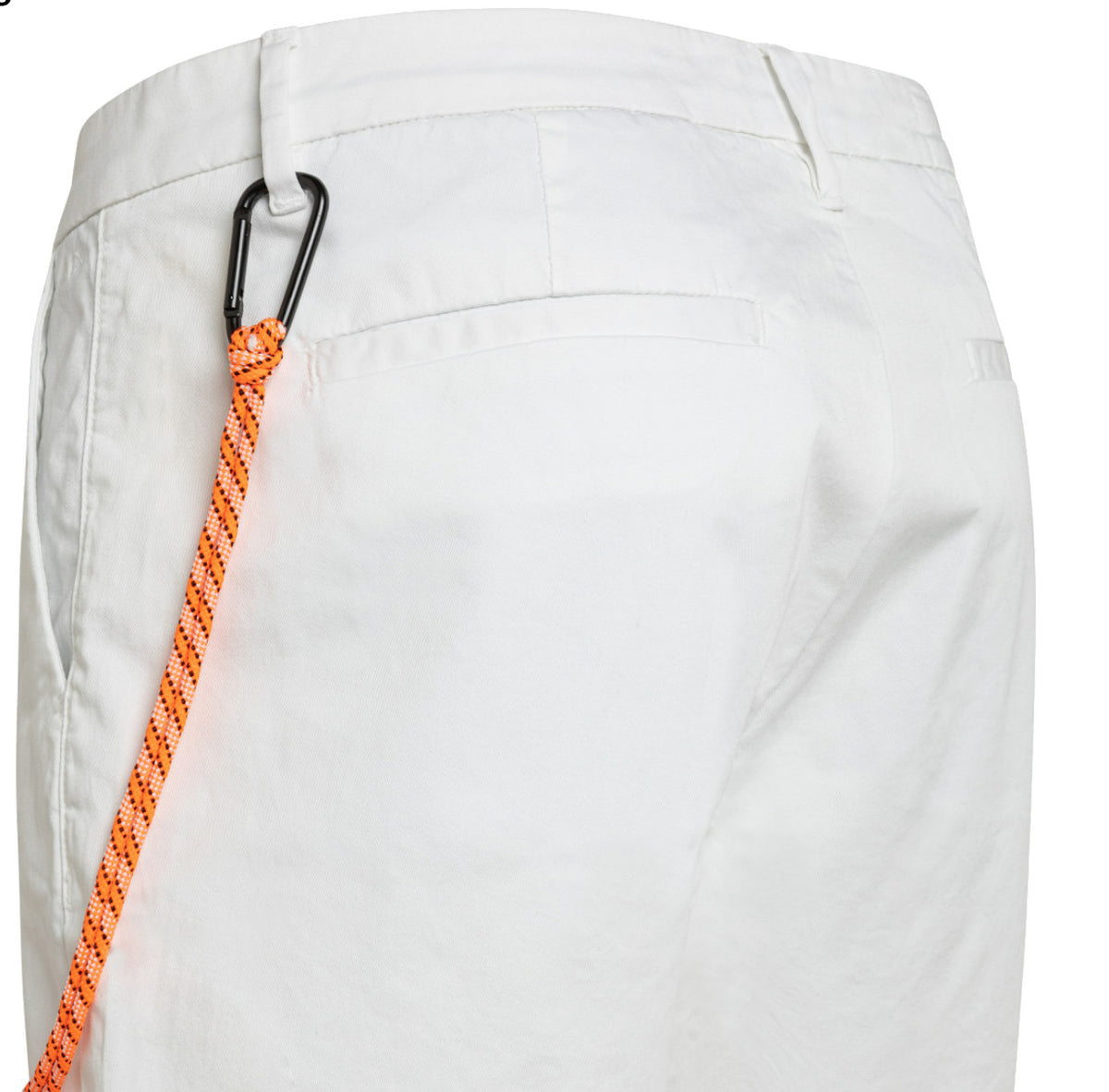 BERMUDA UOMO CHINO FOLD BIANCO - B33101 01 - Linassi