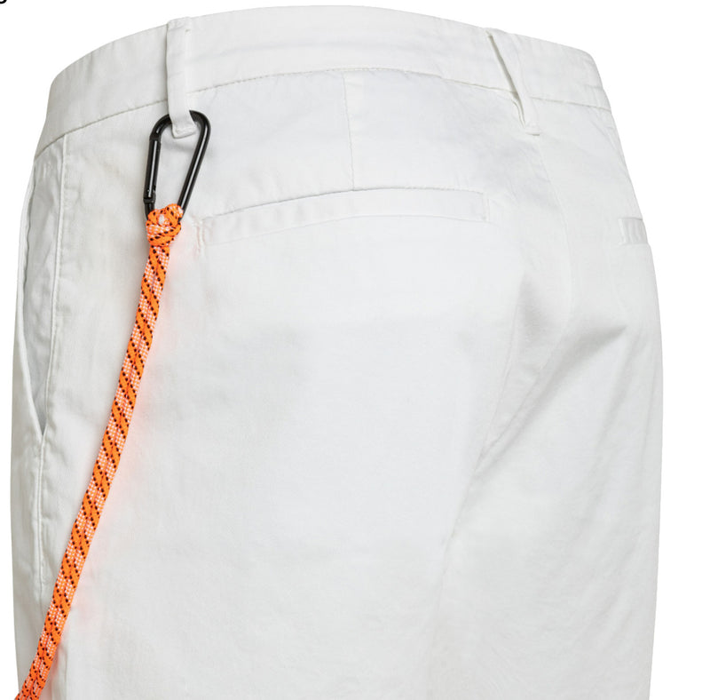 BERMUDA UOMO CHINO FOLD BIANCO - B33101 01 - Linassi