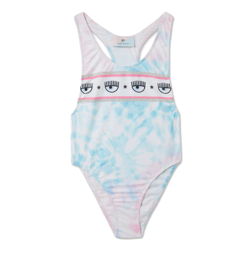WOMAN OLYMPIC SWIMMING COSTUME LIGHT BLUE - CFA8114 5955 1888 - Linassi