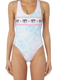 WOMAN OLYMPIC SWIMMING COSTUME LIGHT BLUE - CFA8114 5955 1888 - Linassi