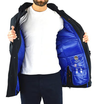 MAN'S JACKET WITH DETACHABLE PADDING BLACK - D4539M SMEG9 - Linassi