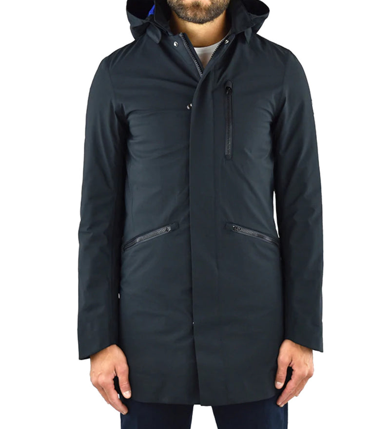 MAN'S JACKET WITH DETACHABLE PADDING BLACK - D4539M SMEG9 - Linassi