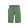 MEN'S GREEN FLEECE BERMUDA SHORTS - F32136 19 - Linassi