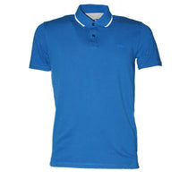 POLO MAN SLIM FIT STRETCH COTTON - TRUE BLUE MONTEREY - Linassi