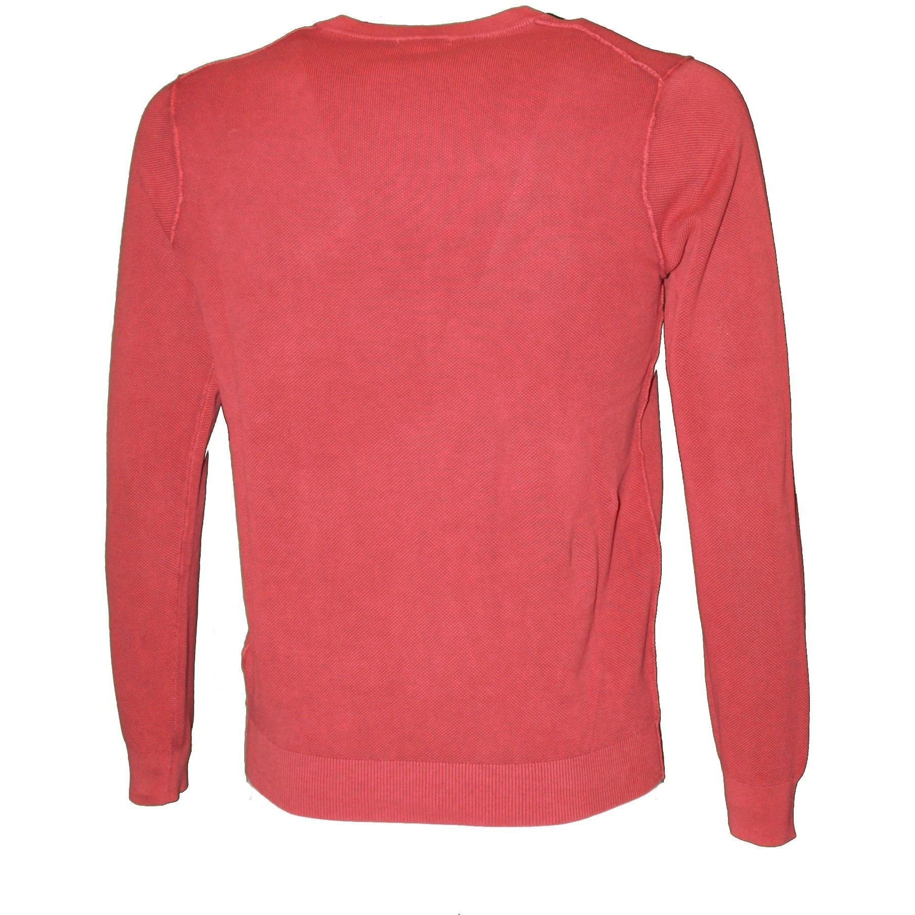 MAN ROUND NECK RASPBERRY PURE COTTON JERSEY - RASPBERRY ROUND NECK RICHE VIN - Linassi