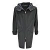 MAN OVERCOAT PARKA IN VIRGIN WOOL BLEND BLACK - RUGGERO 18WPURUGTFEL - Linassi