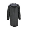 MAN OVERCOAT PARKA IN VIRGIN WOOL BLEND BLACK - RUGGERO 18WPURUGTFEL - Linassi
