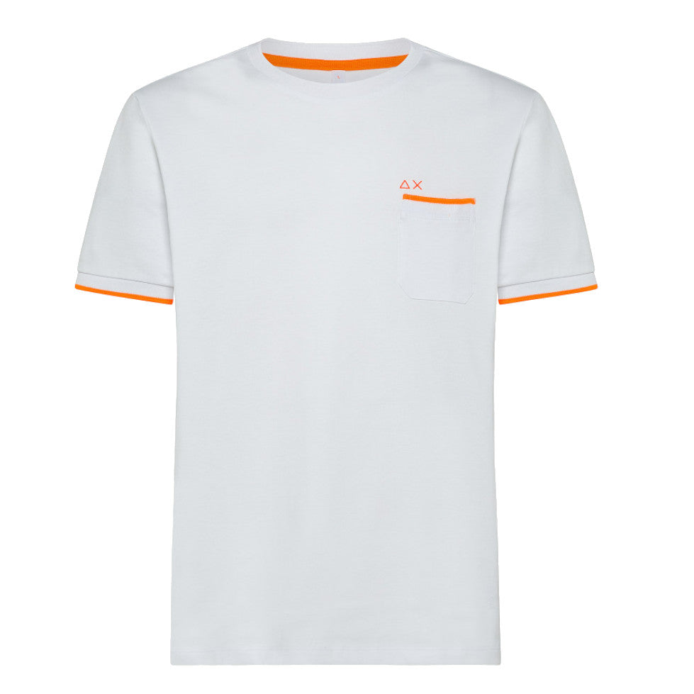 T-SHIRT MAN WITH WHITE POCKET - T32117 01 - Linassi