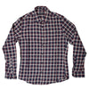 MAN'S CHECKED COTTON SHIRT BLUE RED - WOCAM0626 3969 - Linassi