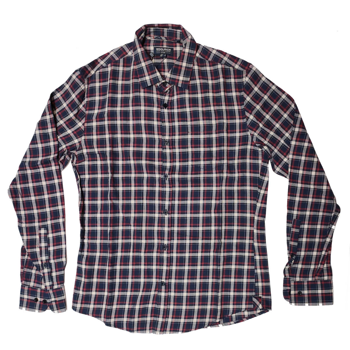 MAN'S CHECKED COTTON SHIRT BLUE RED - WOCAM0626 3969 - Linassi