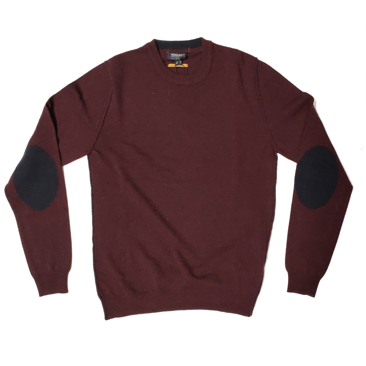 BURGUNDY MERINO WOOL SWEATER FOR MEN - WOMAG1660 1130 - Linassi