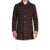 CAPPOTTO UOMO SLIM FIT IN MISTO LANA VERGINE  MARRONE - ALFREDO  18WPUALFSVHS - Linassi