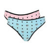 SLIP DONNA PACK ROSA AZZURRO - CFA4728 3226 3242 - Linassi
