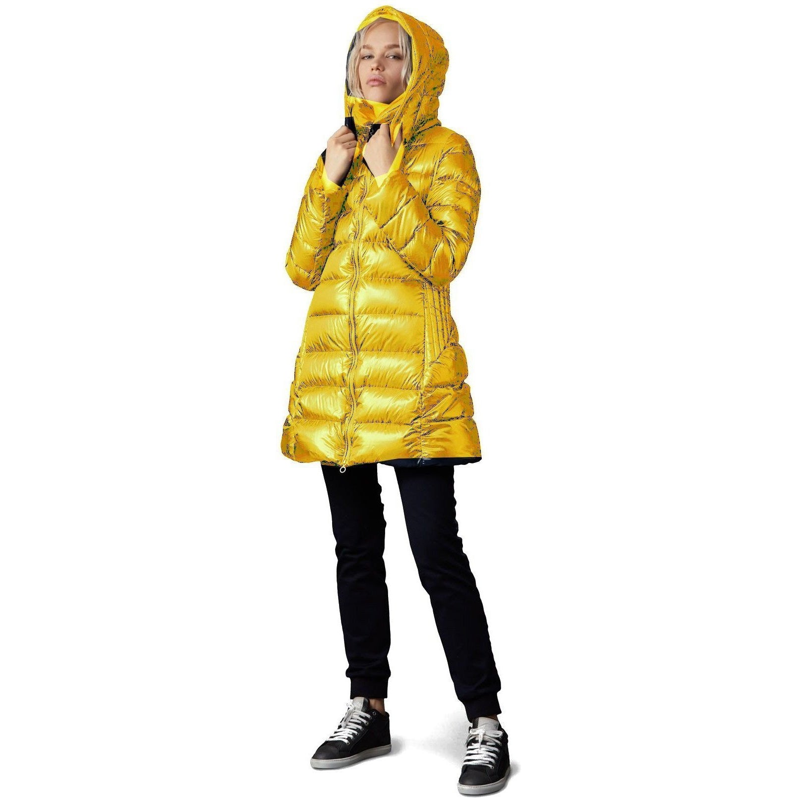WOMAN DOWN JACKET NATURAL YELLOW - BABILA LTA20A4693 - Linassi