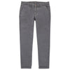 MAN CHINO STRETCH COTTON TROUSERS - MEDIUM GREY - Linassi