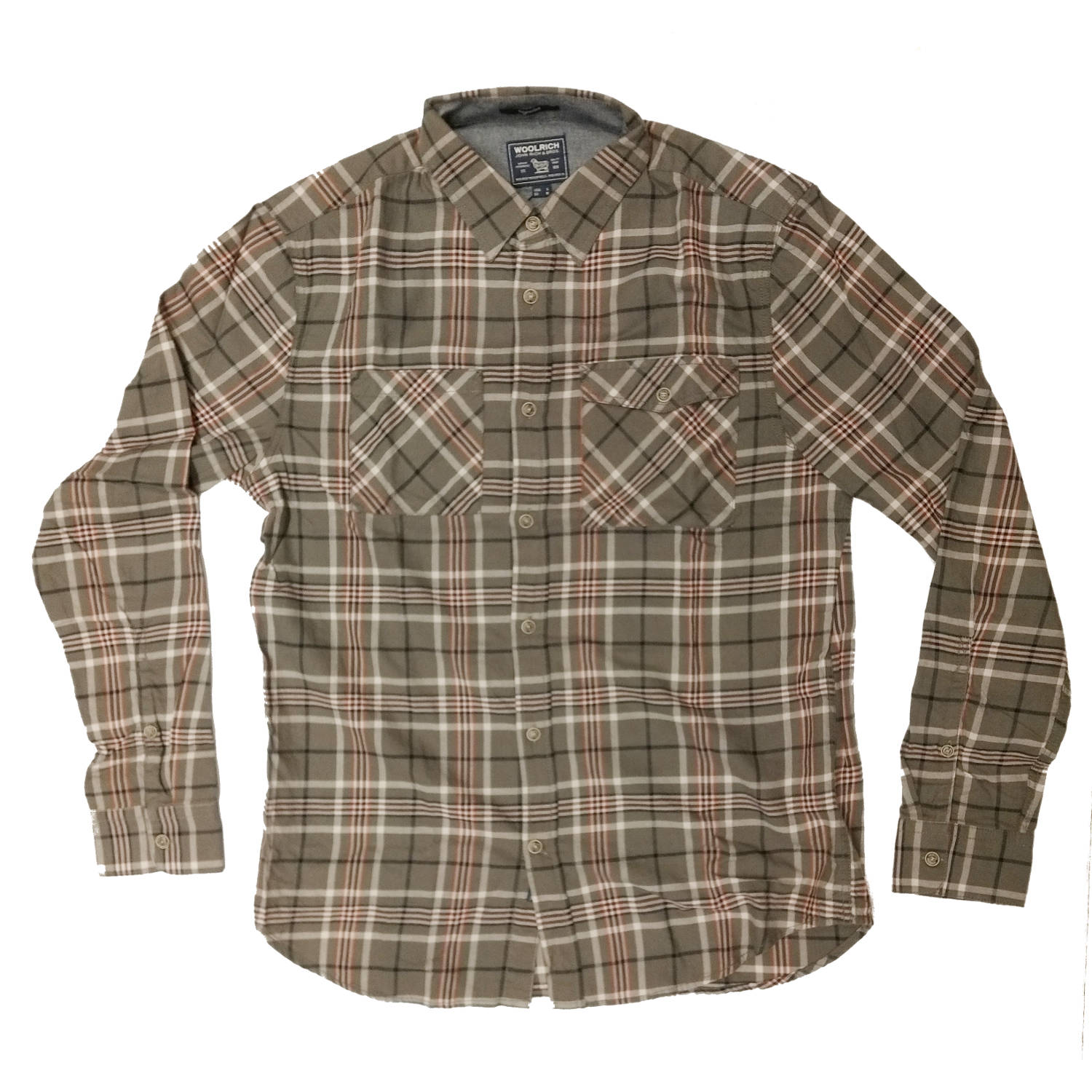 MAN SHIRT WITH POCKETS IN KHAKI FANTASY - WOCAM7012 - Linassi