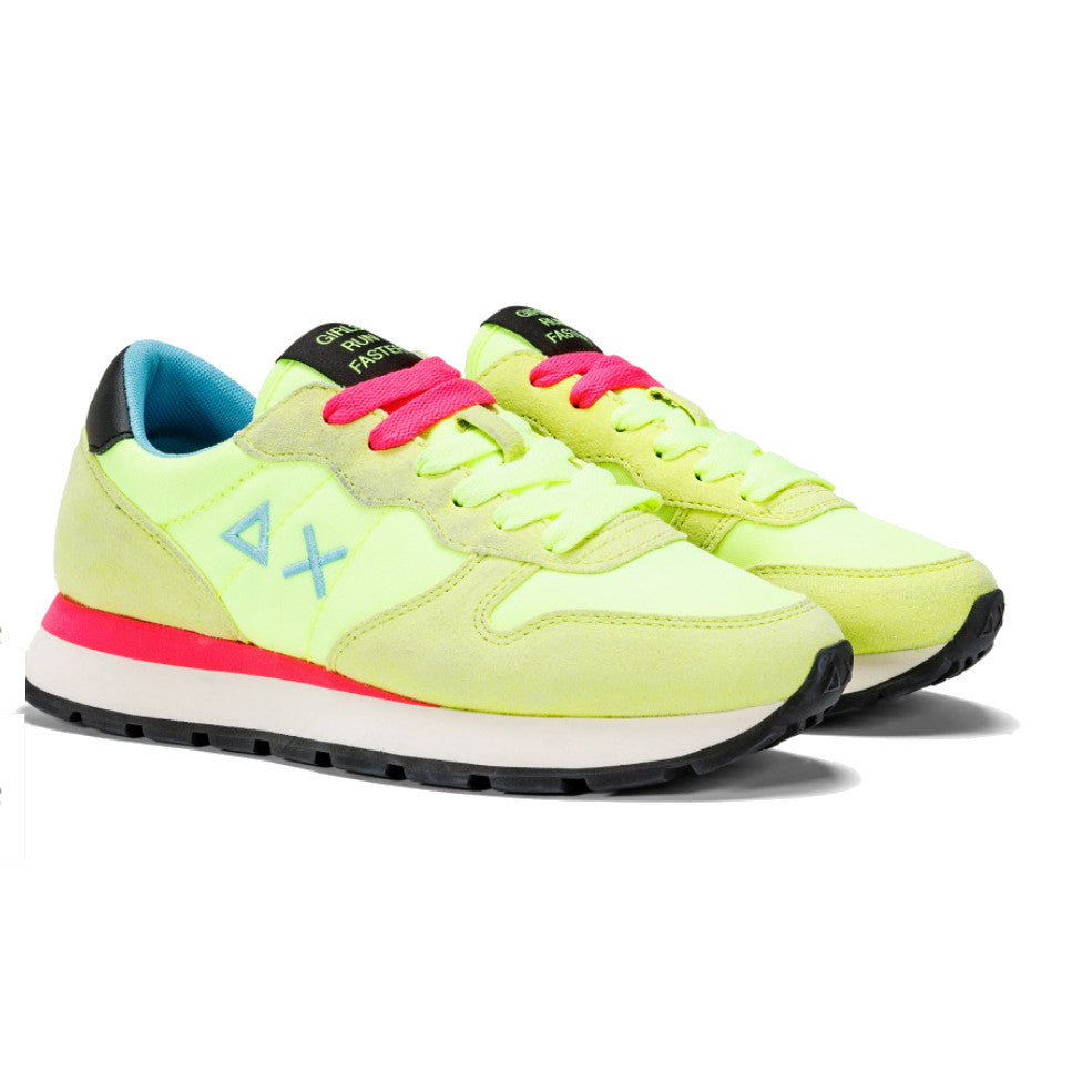 SCARPE DONNA SNEAKERS GIALLO FLUO - ALLY SOLID NYLON Z33201 63 - Linassi