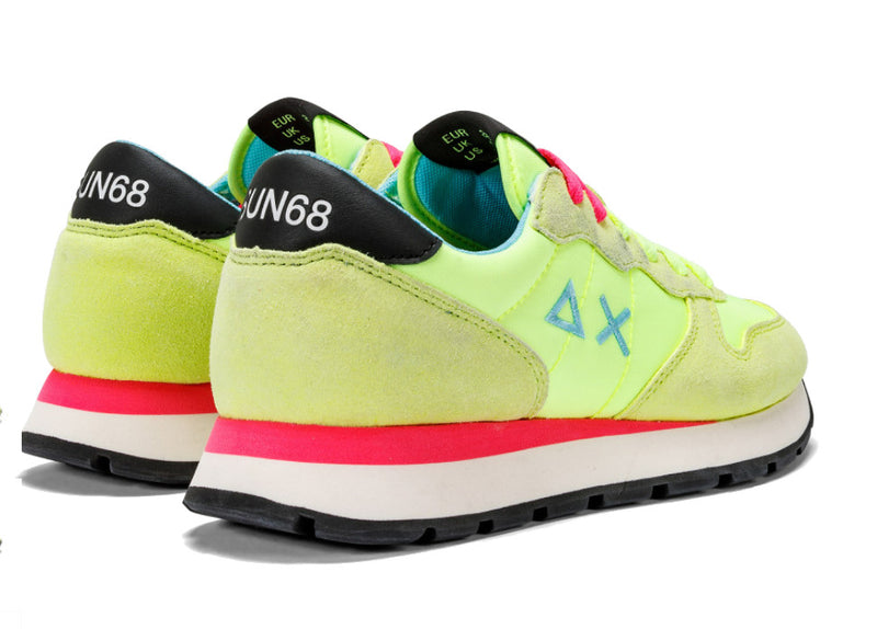 SCARPE DONNA SNEAKERS GIALLO FLUO - ALLY SOLID NYLON Z33201 63 - Linassi