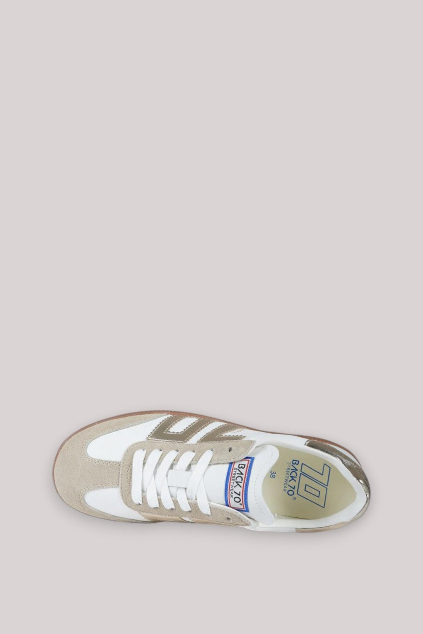 SCARPE DONNA CLOUD METALLIC GOLD - Linassi