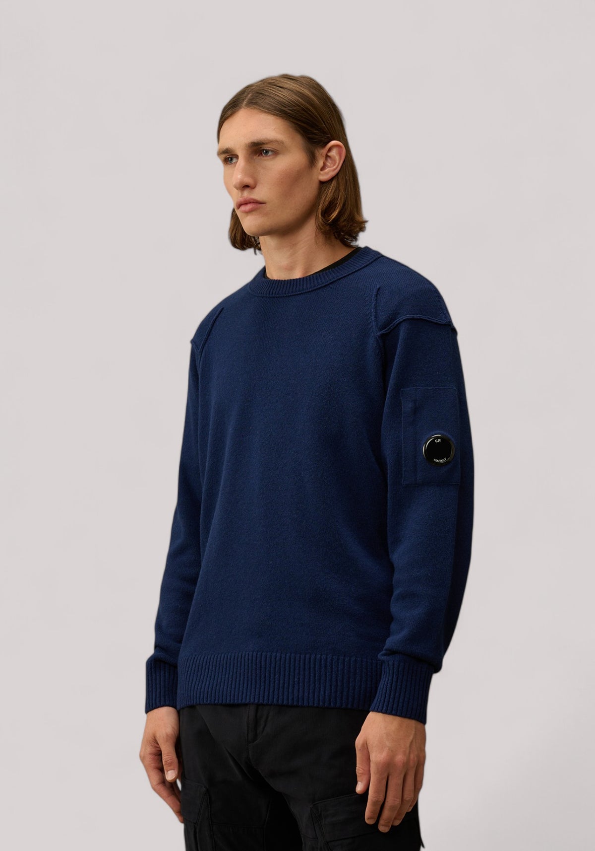 MAGLIA UOMO LAMBSWOOL ESTATE BLUE