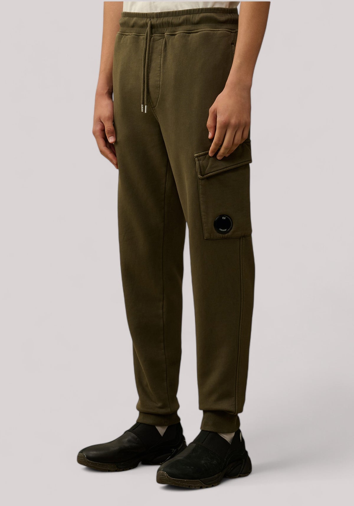 PANTALONE UOMO IN FELPA CARGO GRAPE LEAF