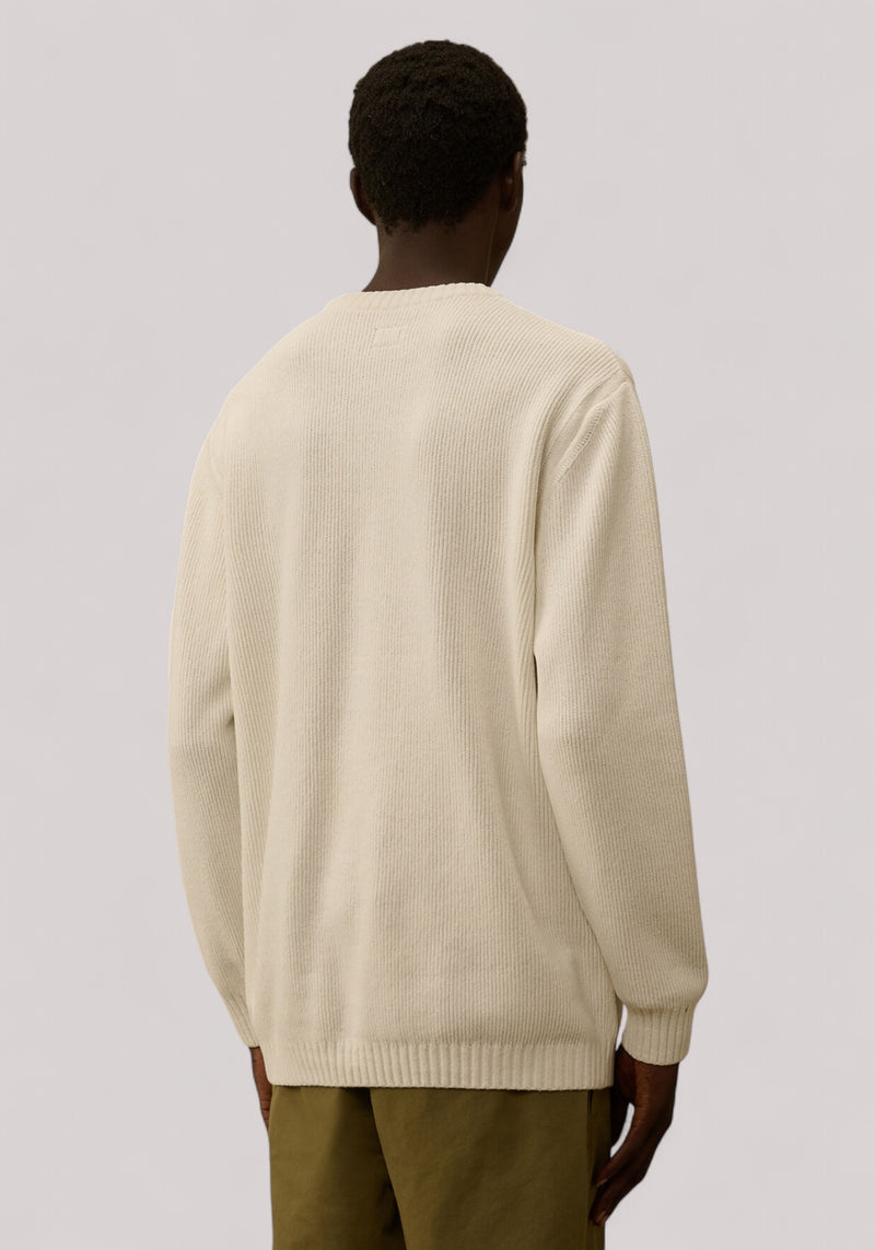 MAGLIA UOMO IN CINIGLIA GAUZE WHITE